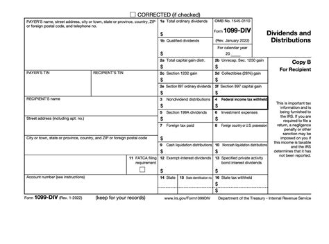 irs form 1099 div 2023